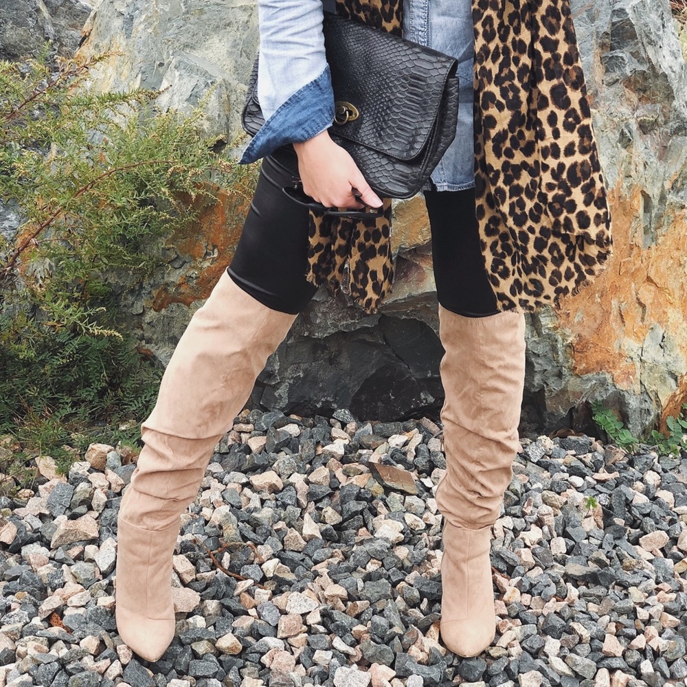 OTK tan boots size 6.5